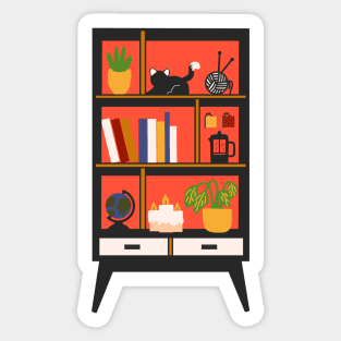 Book Shelf Sticker